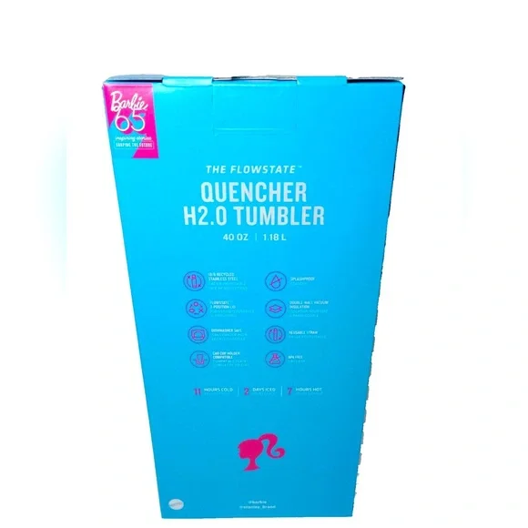 BRAND NEW Barbie x Stanley Tumbler 1959 ORIGINAL 40oz Quencher, SHIPS FA… - Picture 4 of 8